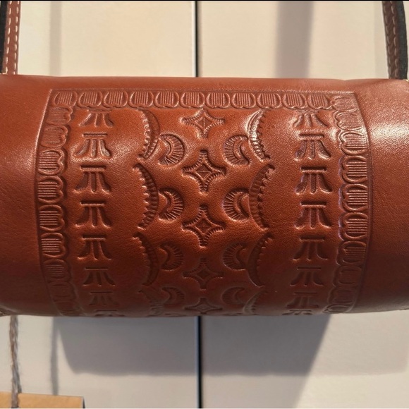 Patricia Nash Brown Leather Crossbody Bag - Picture 4 of 8